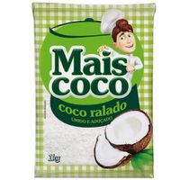 Coco Ralado Mais Coco úmido E Adocicado 1kg Sococo