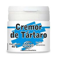 Cremor de Tártaro 40g Arcolor - Sal Ácido