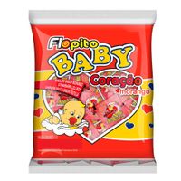 Pirulito Baby Coracao Morango 200g Florestal
