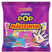 Pirulito Mãozinha Tutti Frutti 200g Peccin