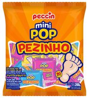 Pirulito Pezinho Tutti Frutti 200g Peccin