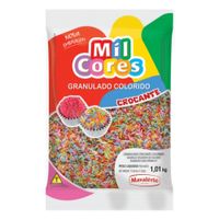 Granulado Mil Cores Crocante Colorido 1,01kg Mavalério