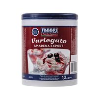 Variegato Amarena Pasta Sabor Artificial De Cereja 1,2kg Fabbri