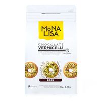 Granulado Choc Belga Dark Monalisa Vermicelli 1kg Callebaut