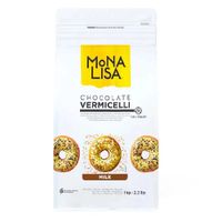 Granulado Choc Belga Milk Monalisa Vermicelli 1kg Callebaut