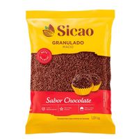 Chocolate Granulado Macio Sabor Chocolate 1,01kg Sicao