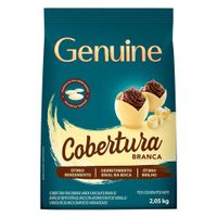 Cobertura Branca Moedas 2,05kg Genuine