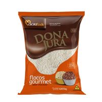 Flocos Macio Gourmet Dona Jura Branco 1,005kg Cacaufoods