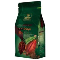 Chocolate Inaya Amargo 65% em Gotas 1kg Callebaut