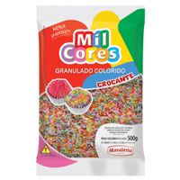 Granulado Colorido Mil Cores Crocante 500g Mavalério