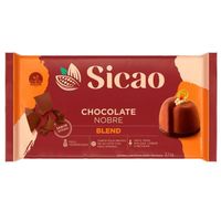 Chocolate Nobre Blend Barra 2,1kg Sicao