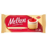 Chocolate Melken Branco Barra 500g Harald