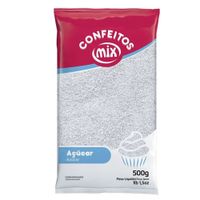 Confeito Açúcar Cristal Incolor 500g Mix