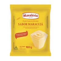 Pó Para Preparo De Sobremesa Sabor Maracujá 100g Mavalério