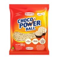 Choco Power Ball Mini Chocolate Branco 300g Mavalério