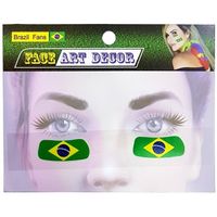 Adesivo Facial Do Brasil 1 Uni Moda Mix