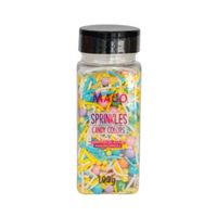 Confeitos De Açúcar Sprinkles Candy Colors 100g Mago