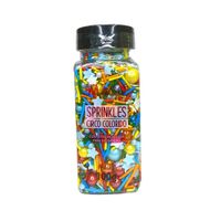Confeitos De Açúcar Sprinkles Circo Colorido 100g Mago