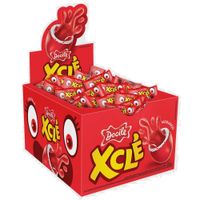 Chiclete Xclé Sabor Morango 40x5g Display 200g Docile