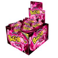 Chiclete Buzzy Bol Recheado 40x4,5g Tutti Frutti Display 180g Riclan