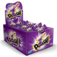 Chiclete Poosh Recheado 40x5g Uva Display 200g Arcor