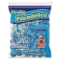 Pirulito Psicodélico Ii Azul Tutti Frutti 500g Santa Rita