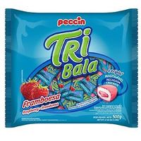 Bala  Tribala Framboesa 500g Peccin