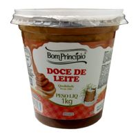 Doce De Leite 1,0kg Bom Princípio