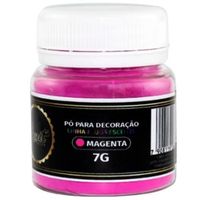 Pó Para Decoração Magenta Fluorescerte 7g Sweet Decor