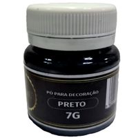 Pó Para Decoração Preto 7g Sweet Decor