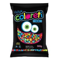 Coloreti Neon Sortido 500g Jazam