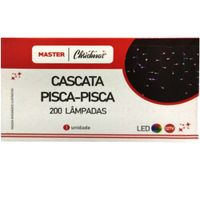 Pisca - Pisca Cascata 200 Lâmpadas Led Color 8 Funções 127v