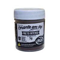 Corante Em Pó Preto Intenso 5g Mix