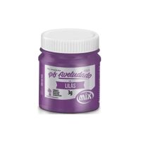Corante Em Pó Aveludado Fosco Lilás 3g Mix