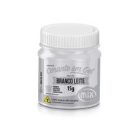 Corante em Gel Branco Leite 15g Mix