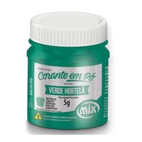 Corante Em Pó Verde Hortelã 5g Mix