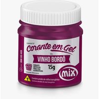 Corante em Gel Vinho Bordô 15g Mix