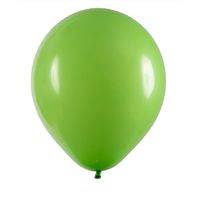 Balão Redondo N5 Verde Lima 50un Art Latex