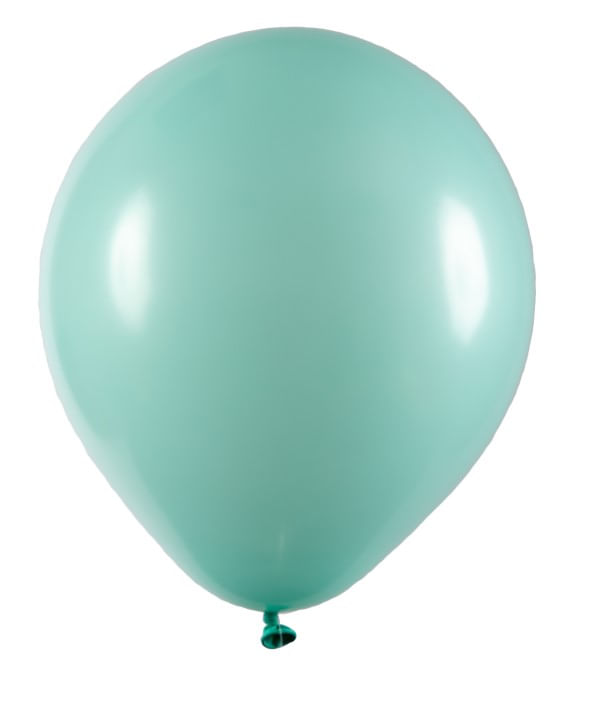 Balão Bexiga Redondo N5 Verde Claro 50un - Art Latex