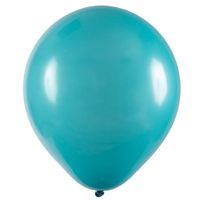 Balão Bexiga Redondo N9 Azul Turquesa 50un - Art Latex