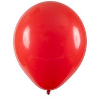 Balão Redondo N9 Vermelo 50un Art Latex
