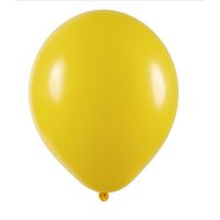 Balão Redondo N9 Amarelo 50un Art Latex