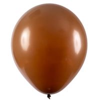 Balão Cores Densas N8 Marrom 50un Art Latex