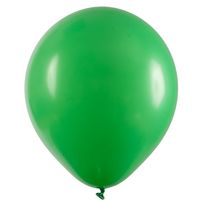 Balão Bexiga Redondo Número 16 Verde Folha 12un Art Latex