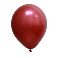 Balão Bexiga Cromado N5 Vermelho 25un - Art Latex