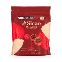 Granulado De Chocolate Ao Leite Cacau 300g Sicao