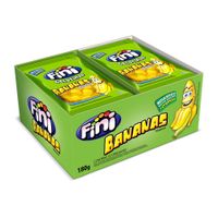Bala Sabor Banana Display 12x15g 180g Fini