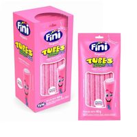 Tubes Regaliz Azedinho Sabor Tutti Frutti Display 10x40g 400g Fini