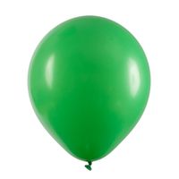 Balão Liso Linha Buffet N7 Verde Folha 50un Art Latex