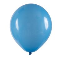 Balão Liso Linha Buffet N7 Azul Celeste 50un Art Latex